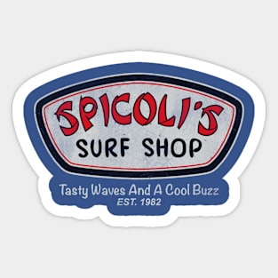 Spicoli’s Surf Shop Sticker